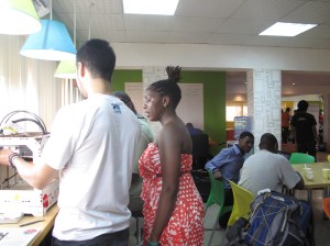 Bilal Ghalib and Linet Kwambaka